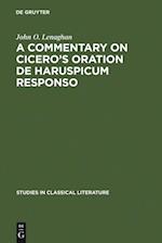 commentary on Cicero's oration De haruspicum responso