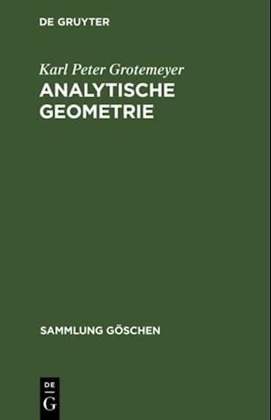 Analytische Geometrie