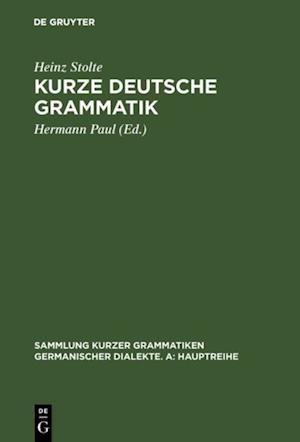 Kurze deutsche Grammatik