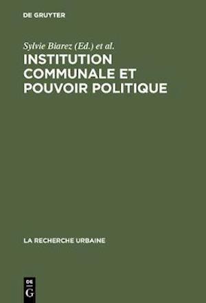 Institution communale et pouvoir politique