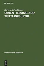 Orientierung zur Textlinguistik