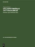 Vacaspatimisras Tattvakaumudi