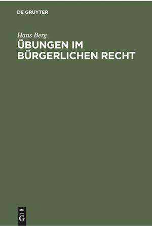 Übungen Im Bürgerlichen Recht