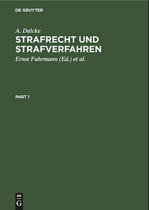 Strafrecht Und Strafverfahren