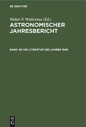 Die Literatur Des Jahres 1948