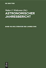 Die Literatur Des Jahres 1948