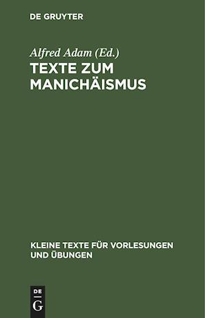 Texte Zum Manichäismus