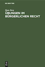 Übungen Im Bürgerlichen Recht