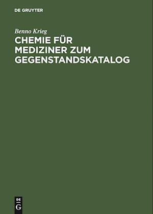 Chemie Für Mediziner Zum Gegenstandskatalog