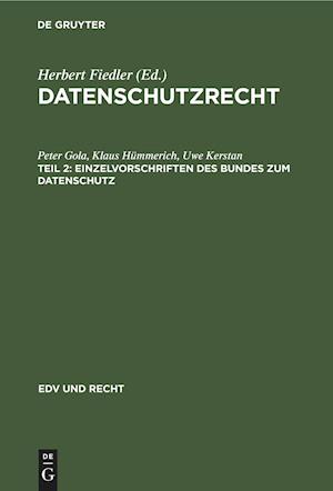 Einzelvorschriften des Bundes zum Datenschutz