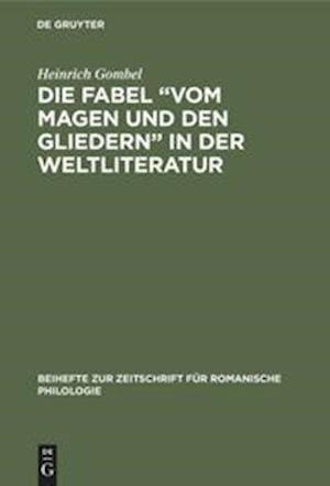 Die Fabel "Vom Magen und den Gliedern" in der Weltliteratur