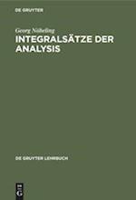 Integralsätze der Analysis