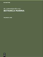 Botanica Marina. Volume 34, 1991