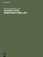 Quandt'sche Gebührentabellen