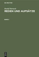 Reden und Aufsätze