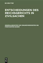 Generalregister zum einundvierzigsten bis fünfzigsten Bande