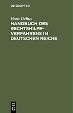 Handbuch des Rechtshilfeverfahrens im Deutschen Reiche