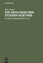 Die geologischen Studien Goethes