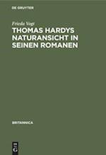 Thomas Hardys Naturansicht in seinen Romanen