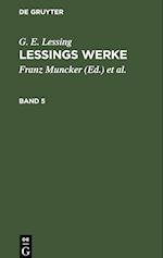 Lessings Werke, Band 5, Lessings Werke Band 5