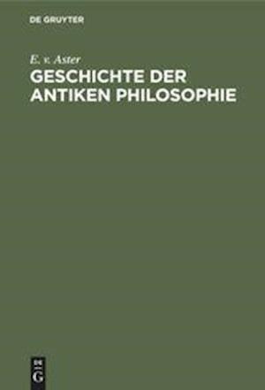 Geschichte der antiken Philosophie