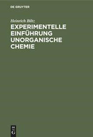 Experimentelle Einführung unorganische Chemie