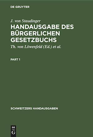 Handausgabe des Bürgerlichen Gesetzbuchs