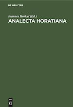 Analecta Horatiana
