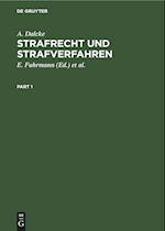 Strafrecht und Strafverfahren