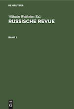 Russische Revue. Band 1