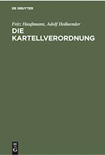 Die Kartellverordnung