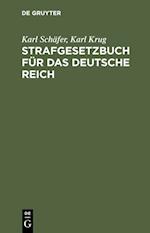 Strafgesetzbuch für das Deutsche Reich