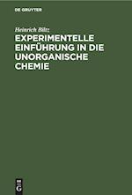 Experimentelle Einführung in die unorganische Chemie