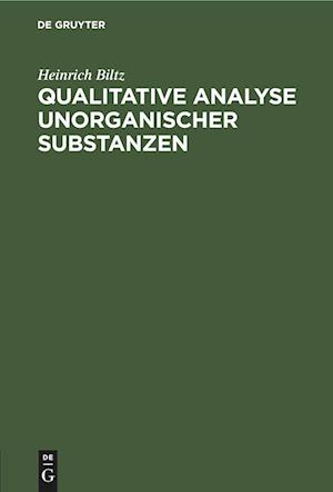 Qualitative Analyse unorganischer Substanzen