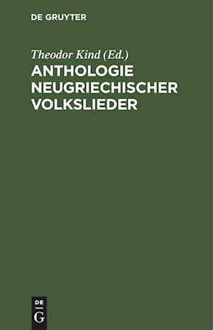 Anthologie neugriechischer Volkslieder