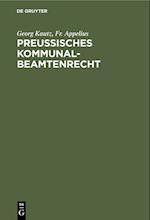 Preußisches Kommunalbeamtenrecht