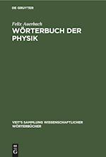 Wörterbuch der Physik