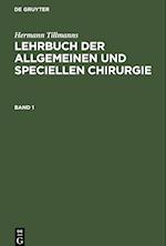 Lehrbuch der allgemeinen Chirurgie