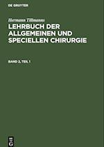 Lehrbuch der Speciellen Chirurgie, Teil 1