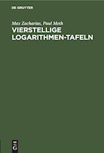 Vierstellige Logarithmen-Tafeln