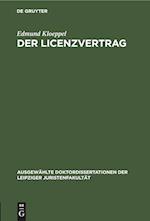 Der Licenzvertrag