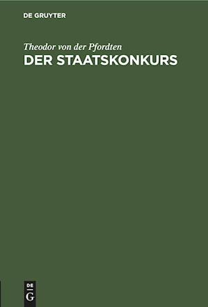 Der Staatskonkurs