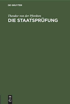 Die Staatsprüfung