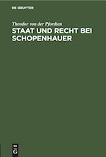 Staat und Recht bei Schopenhauer