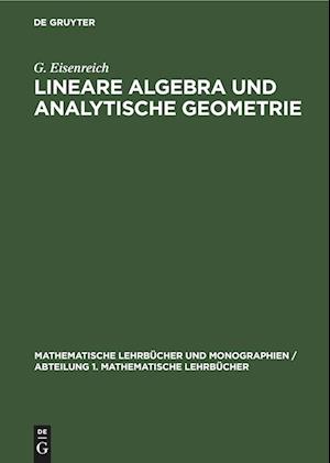 Lineare Algebra und analytische Geometrie