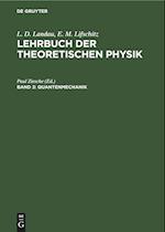 Lehrbuch der theoretischen Physik, Band 3, Quantenmechanik