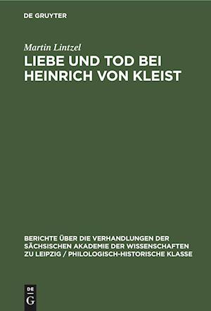 Liebe und Tod bei Heinrich von Kleist