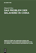 Das Problem der Sklaverei in China