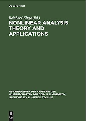 Nonlinear Analysis Theory and Applications