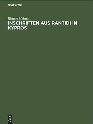 Inschriften aus Rantidi in Kypros